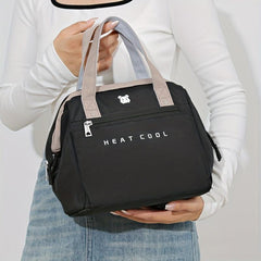 Solid Insulation Lunch Bag Portable Thermal Bento Bag