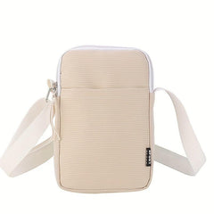 Minimalist Casual Zipper Shoulder Bag for Women