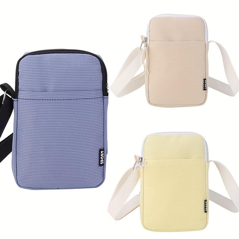 Minimalist Casual Zipper Shoulder Bag for Women