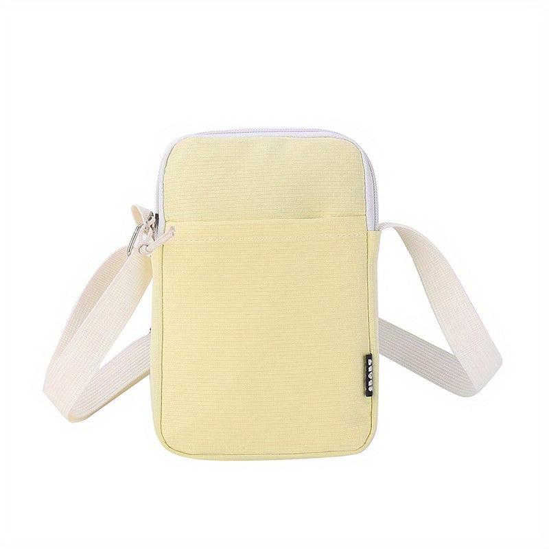 Minimalist Casual Zipper Shoulder Bag for Women