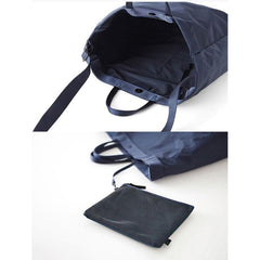 Casual Solid Large Capacity Bag All Match Storage Handbag With Clutch Pouch