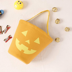 Halloween Cartoon Pattern Satchel Candy Storage Handbag