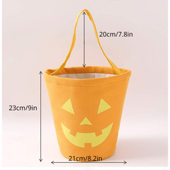 Halloween Cartoon Pattern Satchel Candy Storage Handbag