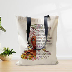 Beauty Pattern Large Capacity Canvas Tote Bag Durable Shoulder Bag