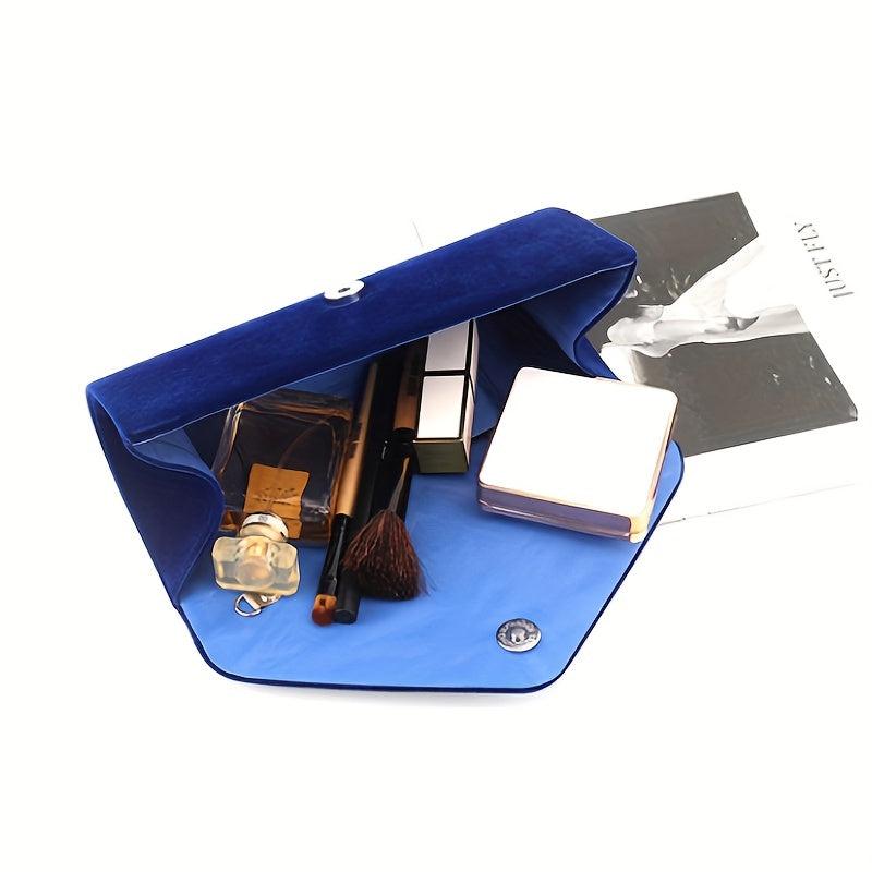 Solid Clutch Bag Flap Evening Party Banquet Bag