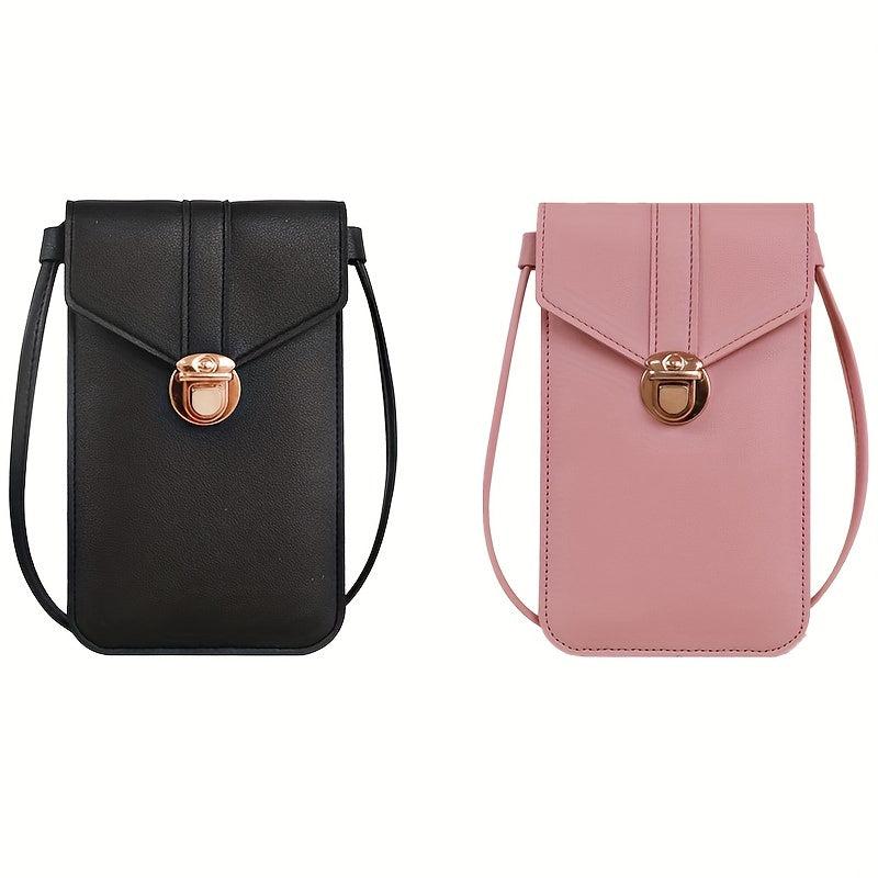 Retro Touch Screen Cell Phone Window Shoulder Bag