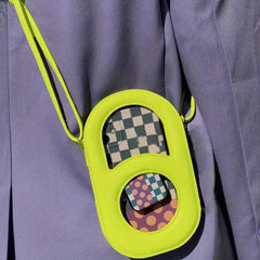 Hollow Out Crossbody Bag & Phone Holder