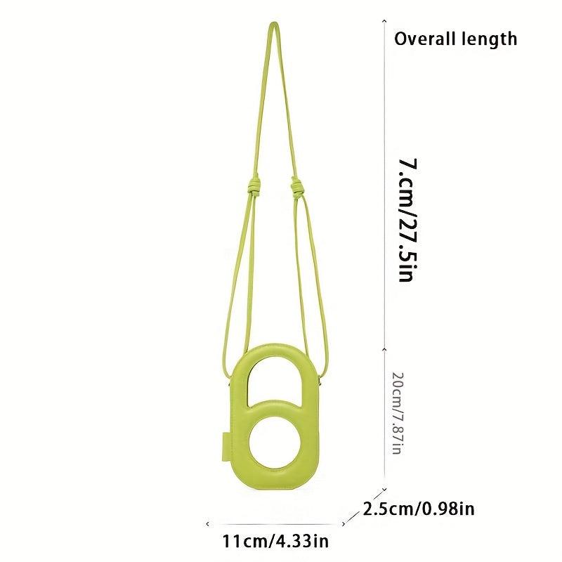 Hollow Out Crossbody Bag & Phone Holder