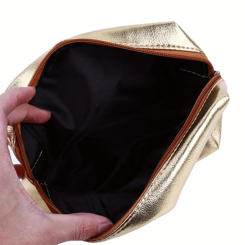 Travel Cosmetic Bag Soft Surface Makeup Storage Handbag For Men Women