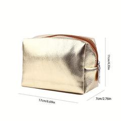 Travel Cosmetic Bag Soft Surface Makeup Storage Handbag For Men Women
