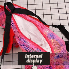 Fire Dragon Shaped Backpack Stuffed Dinosaur School Bag