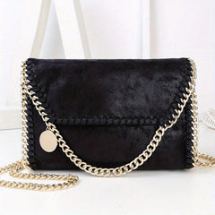Casual PU Leather Crossbody Bag Women's Shoulder Bag & Purse