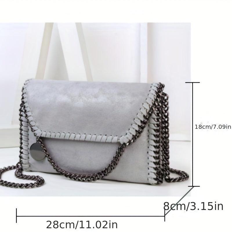 Casual PU Leather Crossbody Bag Women's Shoulder Bag & Purse