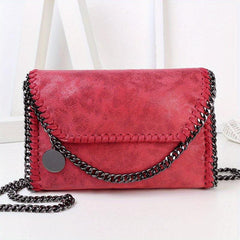 Casual PU Leather Crossbody Bag Women's Shoulder Bag & Purse