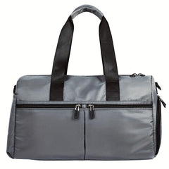 Lightweight Travel Duffel Bag With Wet Pocket And Shoes Compartment