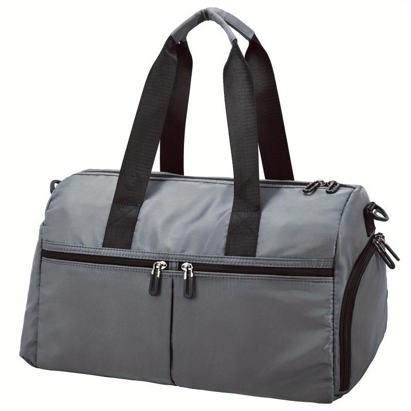 Lightweight Travel Duffel Bag With Wet Pocket And Shoes Compartment