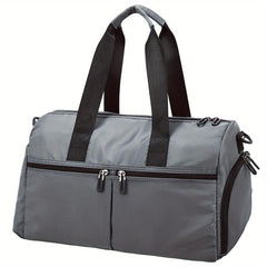Lightweight Travel Duffel Bag With Wet Pocket And Shoes Compartment