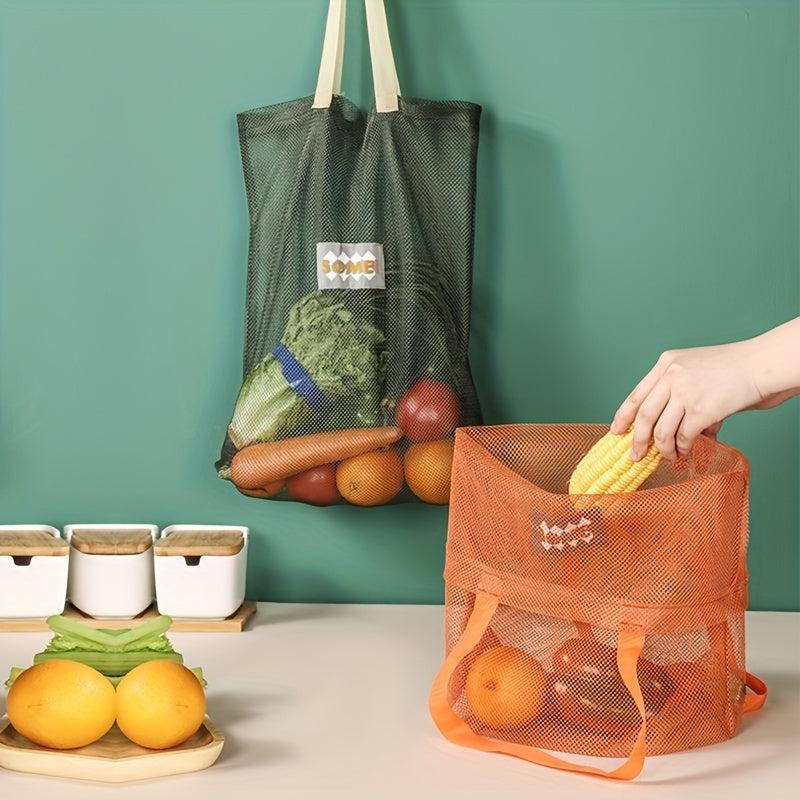 Portable Mesh Shopping Storage Bag Multifunctional Storage Bag