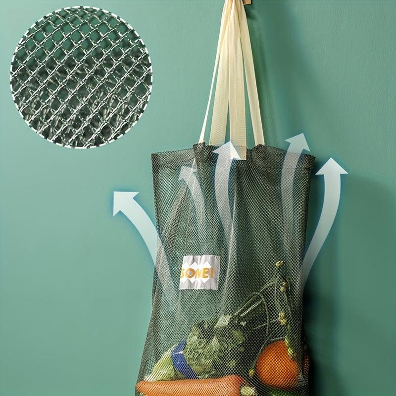 Portable Mesh Shopping Storage Bag Multifunctional Storage Bag