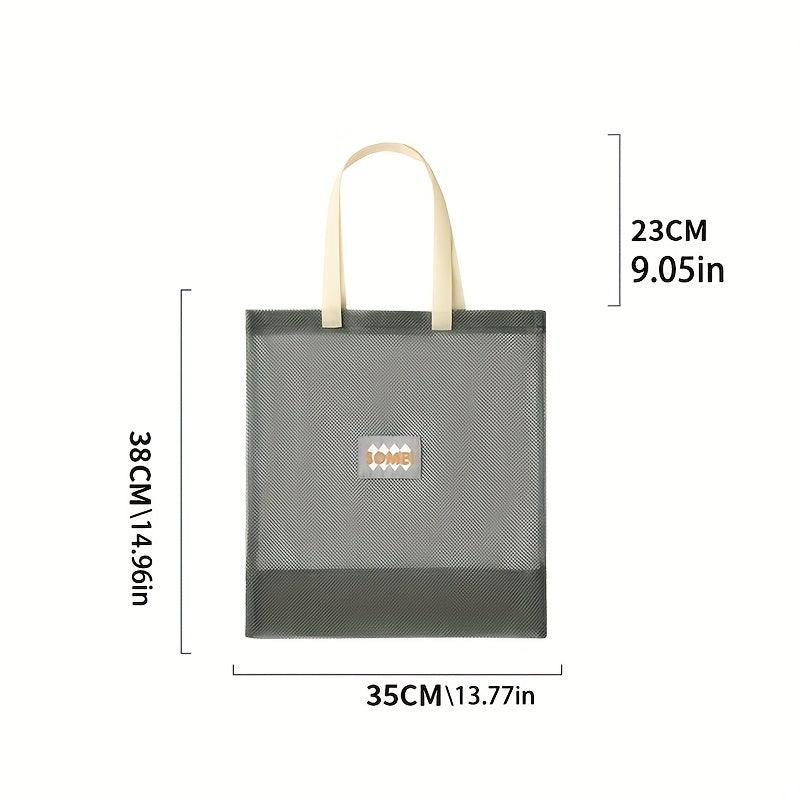 Portable Mesh Shopping Storage Bag Multifunctional Storage Bag