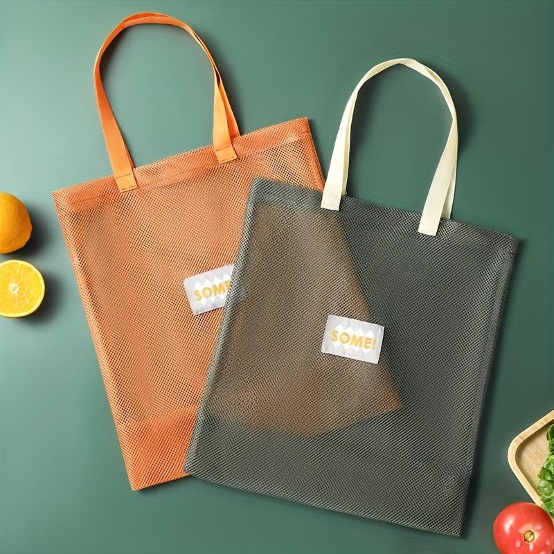 Portable Mesh Shopping Storage Bag Multifunctional Storage Bag