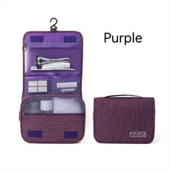 Portable Hanging Toiletry Bag Travel Wash Bag Cosmetic Storage Makeup Bag
