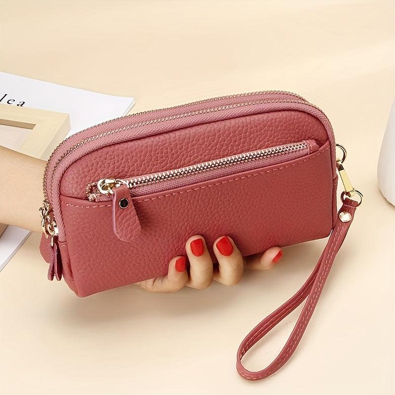 Classic Large Capacity Wallet Zipper Coin Purse
