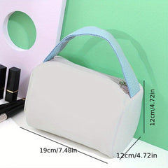 Waterproof Travel Toiletry Bag Portable PU Leather Cosmetic Storage Bag
