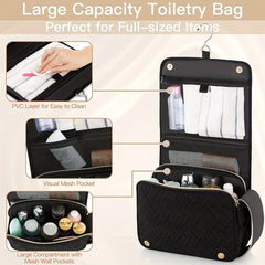 Toiletry Bag Hanging Travel Bag Waterproof Makeup Storage Bag Large Capacity