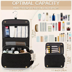 Toiletry Bag Hanging Travel Bag Waterproof Makeup Storage Bag Large Capacity