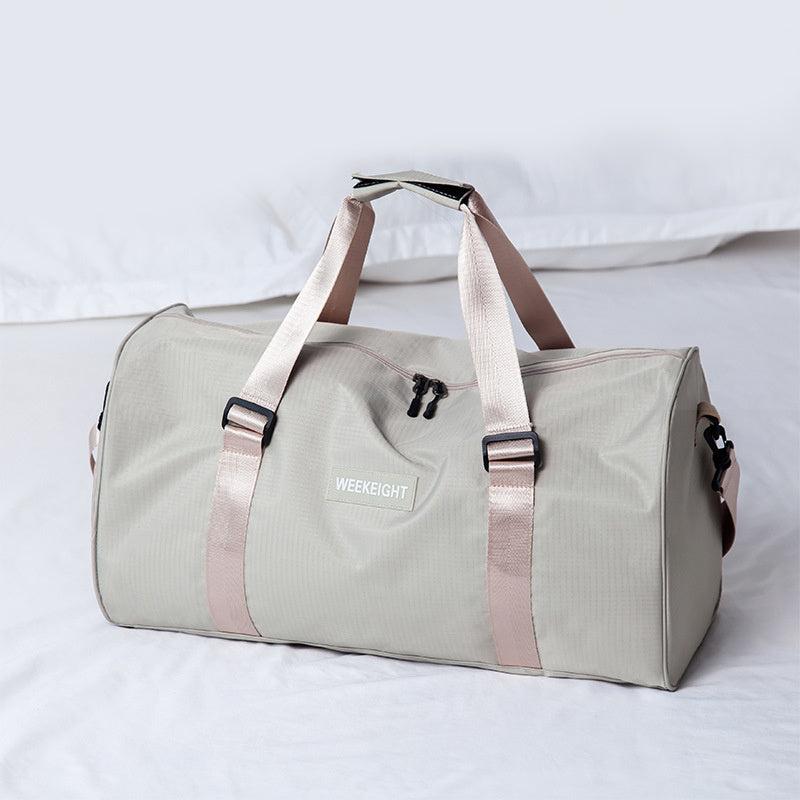 Large Capacity Weekender Tote Bag Lightweight Luggage Bag