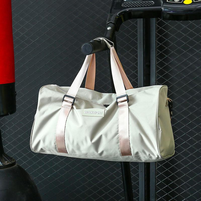Large Capacity Weekender Tote Bag Lightweight Luggage Bag