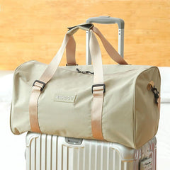 Large Capacity Weekender Tote Bag Lightweight Luggage Bag