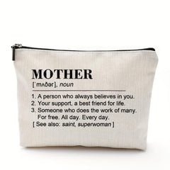 Good Mom With Hood Playlist Makeup Bag Mom Birthday Gift Funny Cosmetic Case