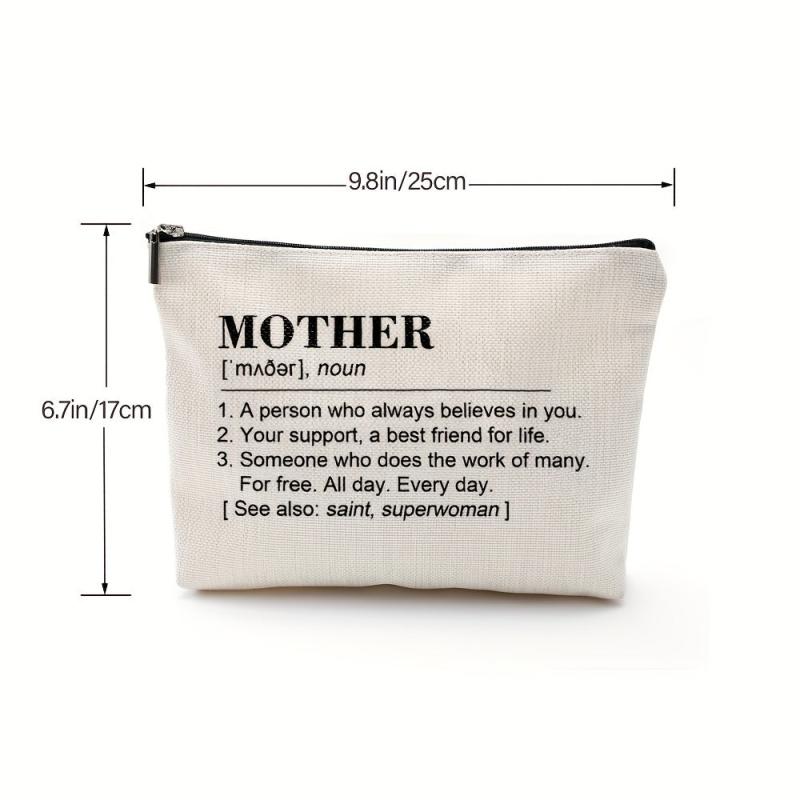 Good Mom With Hood Playlist Makeup Bag Mom Birthday Gift Funny Cosmetic Case