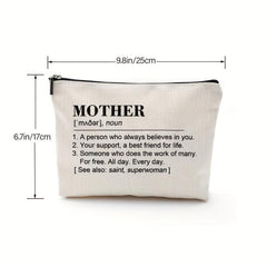 Good Mom With Hood Playlist Makeup Bag Mom Birthday Gift Funny Cosmetic Case