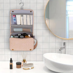 Hanging Travel Toiletry Bag Water Resistant Makeup Storage Bag