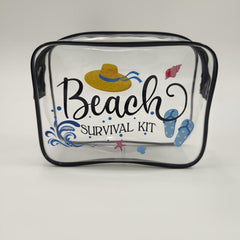 Waterproof Transparent Cosmetics Bag Large Capacity Portable Toiletry Bag