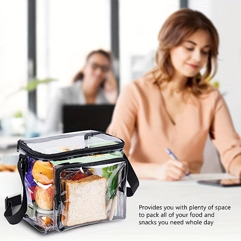 PVC Transparent Wash Bag Crossbody Bag Fashionable Travel Bag