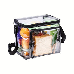 PVC Transparent Wash Bag Crossbody Bag Fashionable Travel Bag