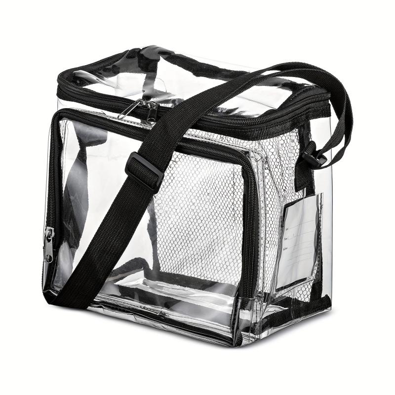 PVC Transparent Wash Bag Crossbody Bag Fashionable Travel Bag