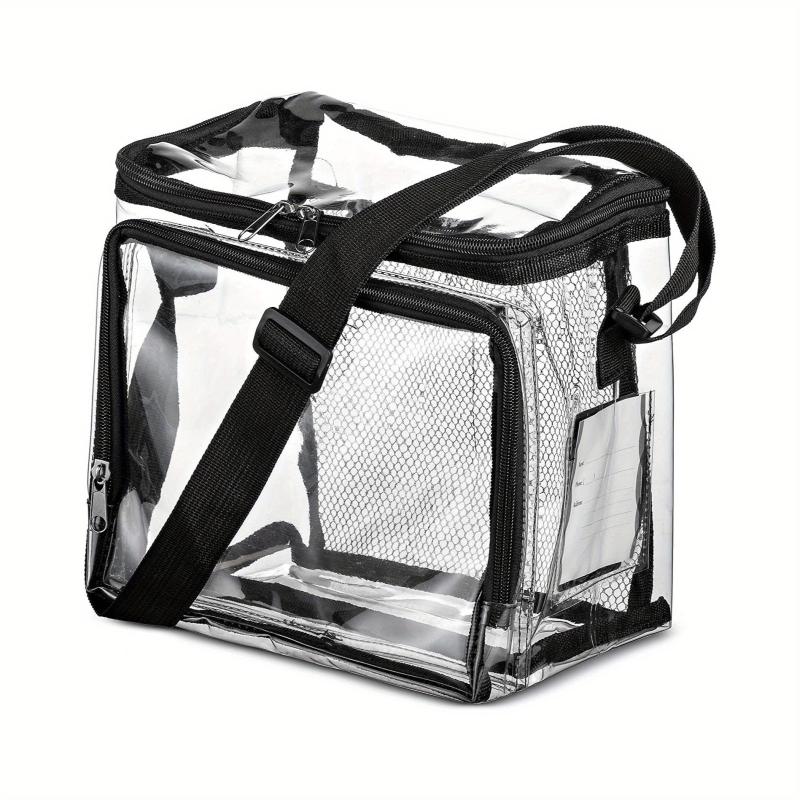 PVC Transparent Wash Bag Crossbody Bag Fashionable Travel Bag