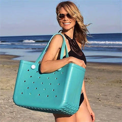 Durable Beach Bag Portable Satchel for Travel