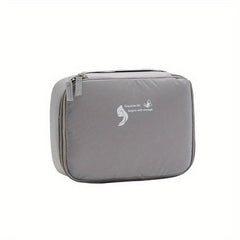 Moisture Proof Grid Makeup Bag Wash Bag Oversized Storage Bag