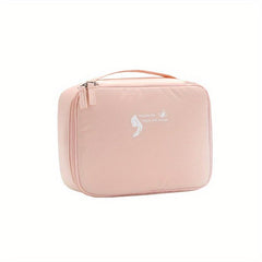 Moisture Proof Grid Makeup Bag Wash Bag Oversized Storage Bag