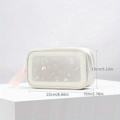Transparent Cosmetic Bag Travel Storage Bag Portable Large Capacity Toiletry Bag