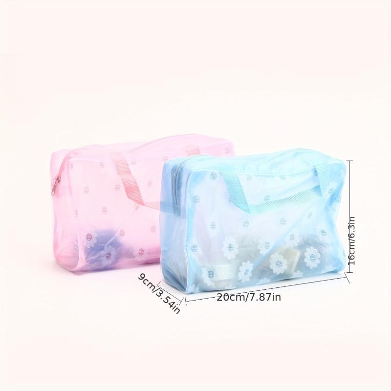 Travel Mesh Storage Bag Portable Waterproof Toiletry Bag