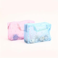 Travel Mesh Storage Bag Portable Waterproof Toiletry Bag