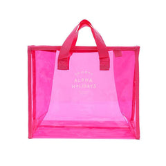 Large Capacity PVC Swimming Bag Beach Bag Outdoor Portable Clothes Shoes Storage