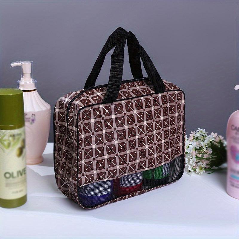 Travel Toiletry Bag for Luggage Storage and Cosmetic Organization